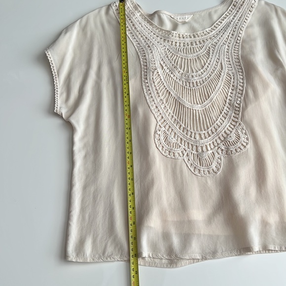 Adiva crocheted top with camisole Cream/ivory - Picture 10 of 12
